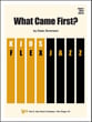 What Came First? Jazz Ensemble sheet music cover